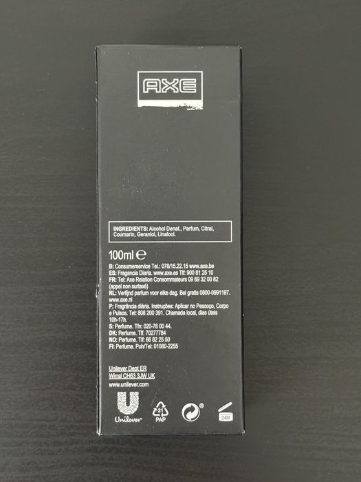 Perfume Axe Urban Tobacco & Amber