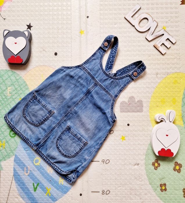 Комбінезон Next Некст дівчинка 2-3 р сарафан плаття сукня