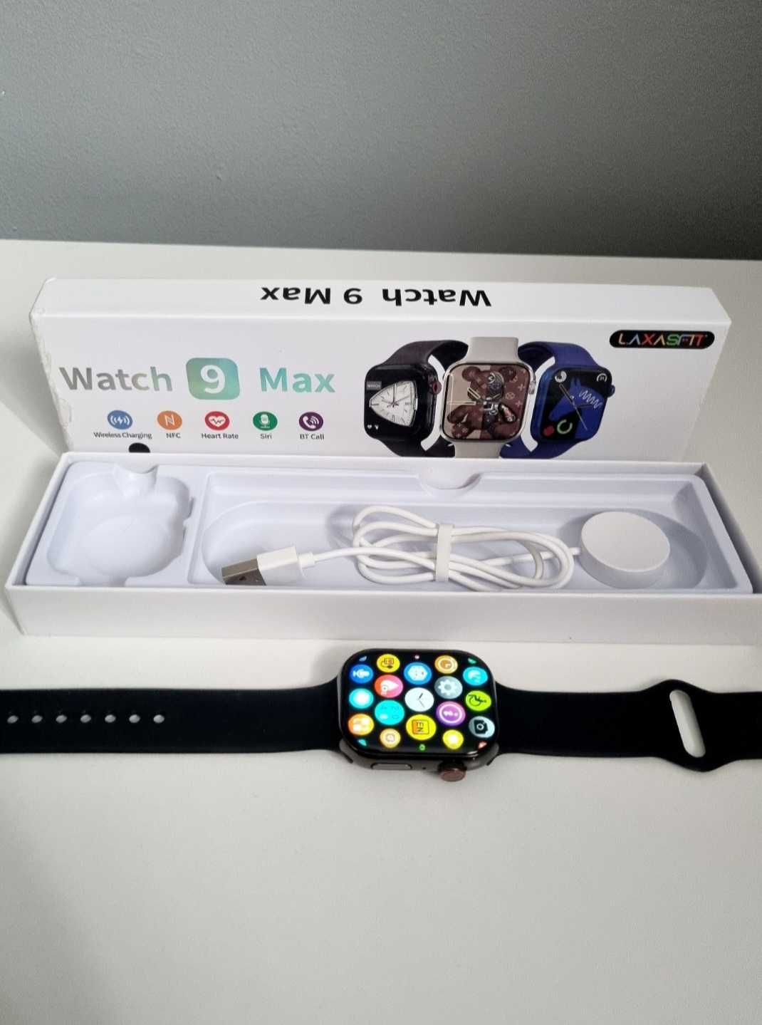 Smartwatch 9 Max czarny model