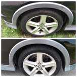 Honda Civic VIII Ufo 06-11 Type S Sierp listwa Łukowa blotnika Tyl 3D