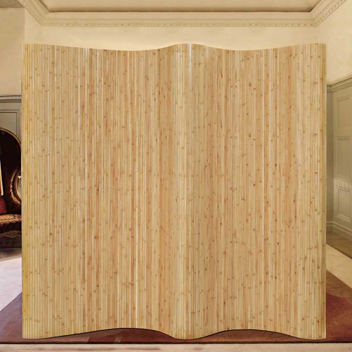 Vidaxl Parawan Bambusowy, 250 X 165 Cm, Naturalny