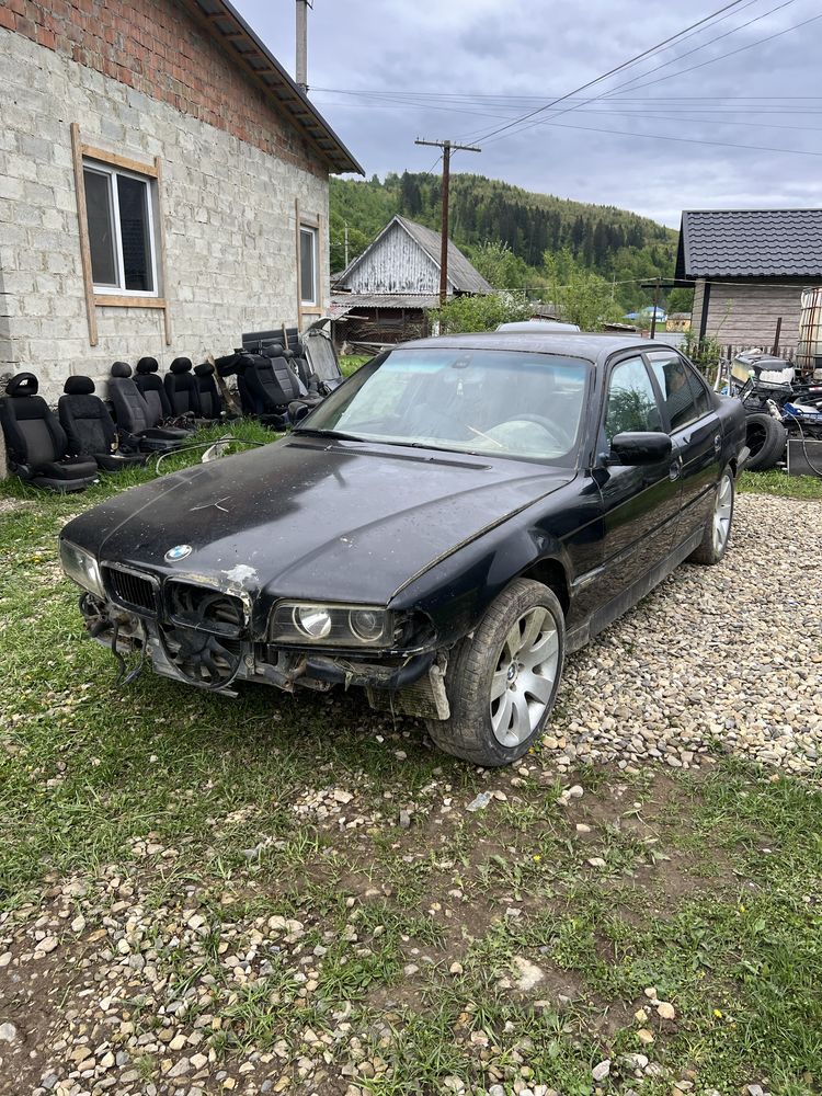 Розборка BMW E38 М51 2.5TDS/M52 B28 двойне скло/задній клімат разборка