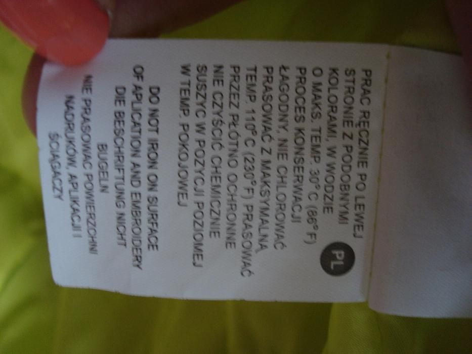 Neonowa kurtka MONACO Anna Lewandowska rozmiar M