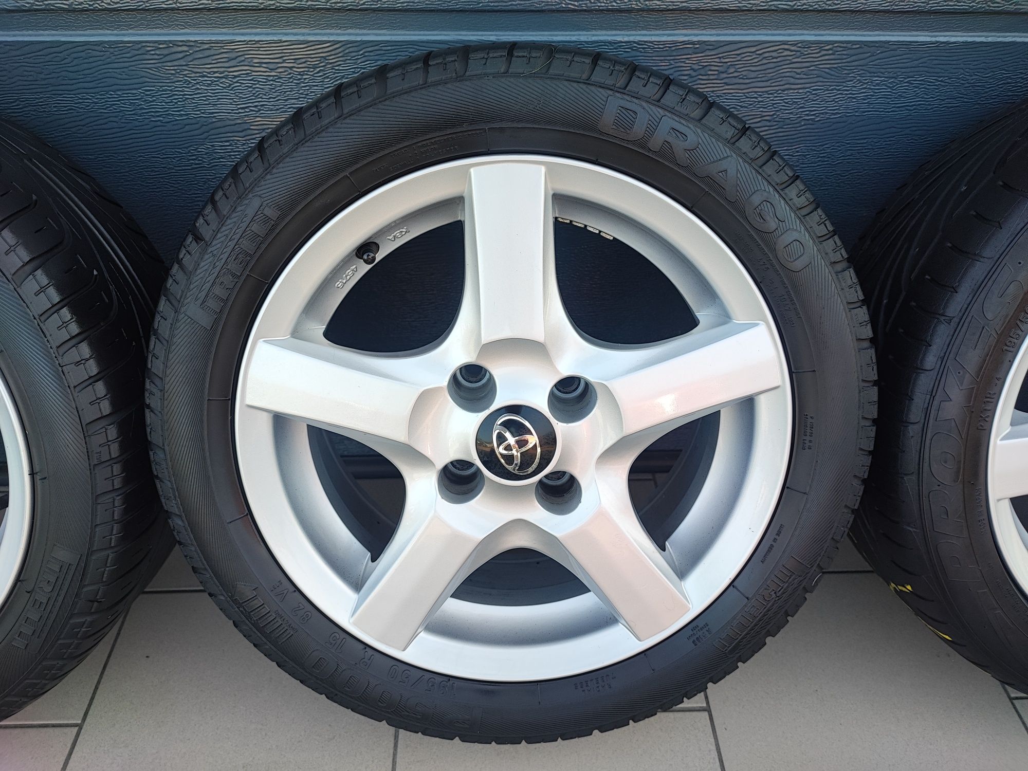 Alufelgi Toyota 15" 4x100 Yaris Aygo Corolla Z Oponami Suzuki Swift