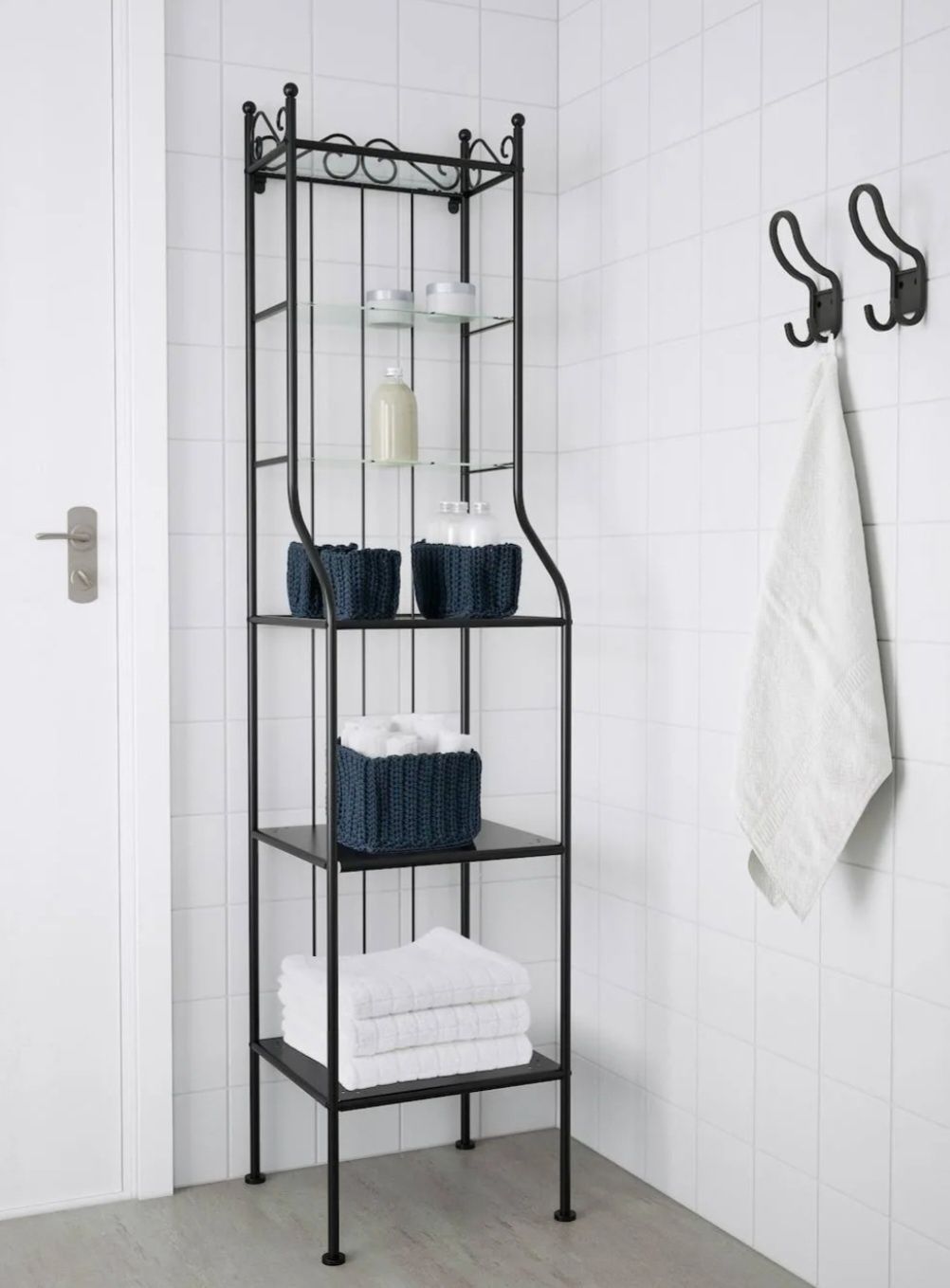Estante RÖNNSKÄR , Ikea preto, 42x176 cm