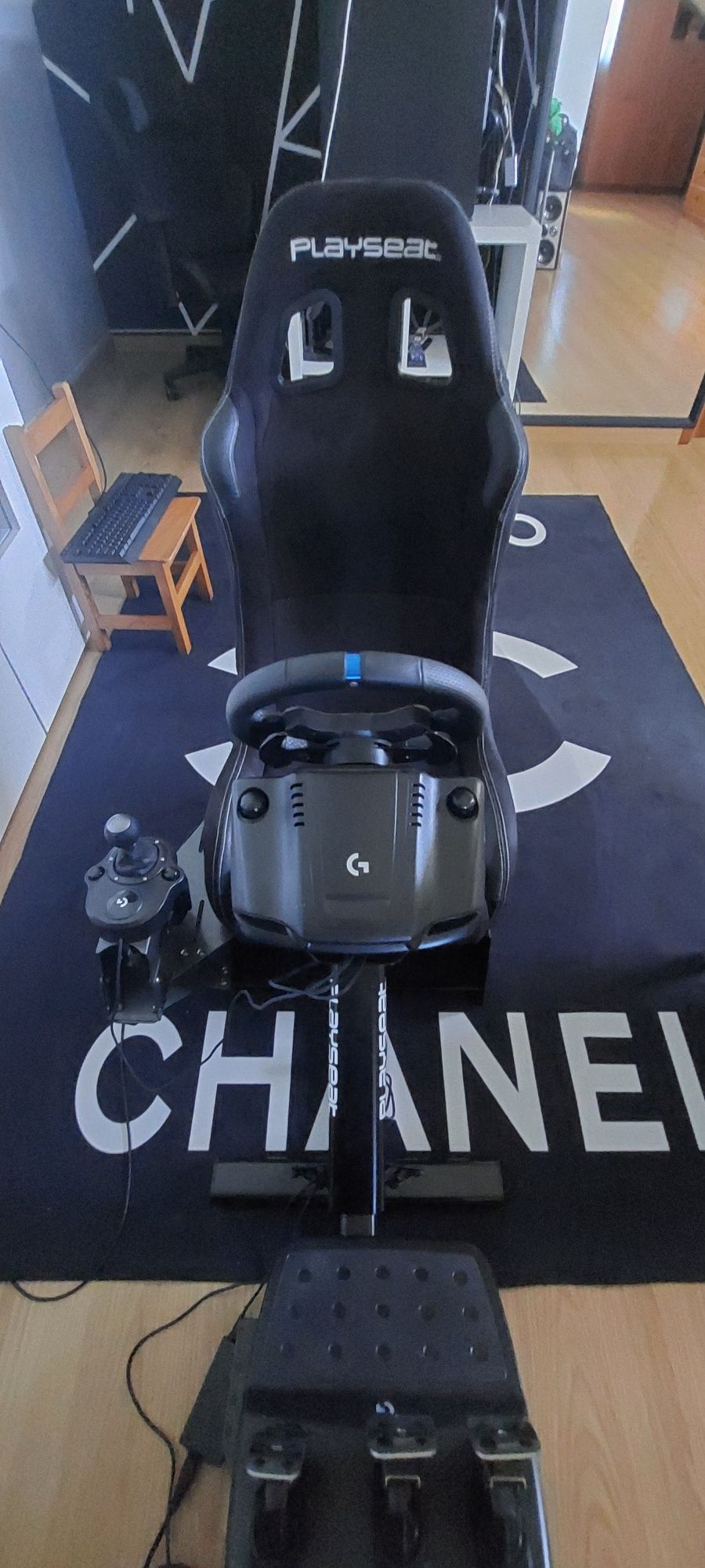Setup sim racing playseat com g923