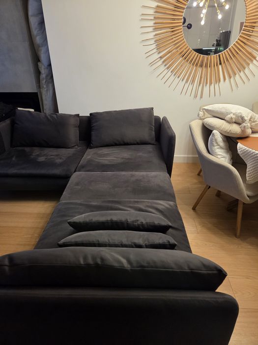 Sofa rogówka narożnik  Ikea Soderhamn  kanapa+ dodatkowe pokrycie