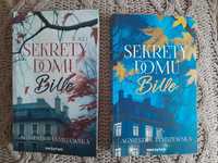 Dwie nowe książki "Sekrety domu Bille" t.I i II Agnieszka Janiszewska