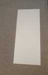 Płyta Dibond 3 mm, dwustronnie biała/mat 119x50 cm- 14,76 zł./szt.