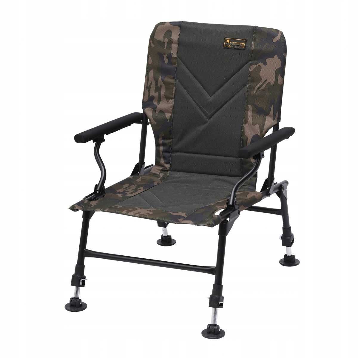 Fotel Prologic Avenger Relax Camo Chair W/Armrest & Covers