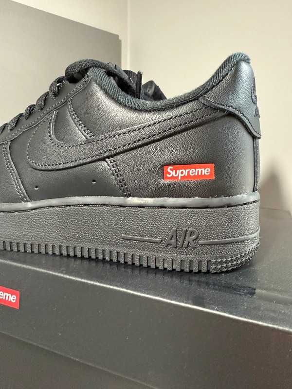 Buty/meskie_Supreme_ Air _Force 1 Low_'07_Nike_Black EU.37.5