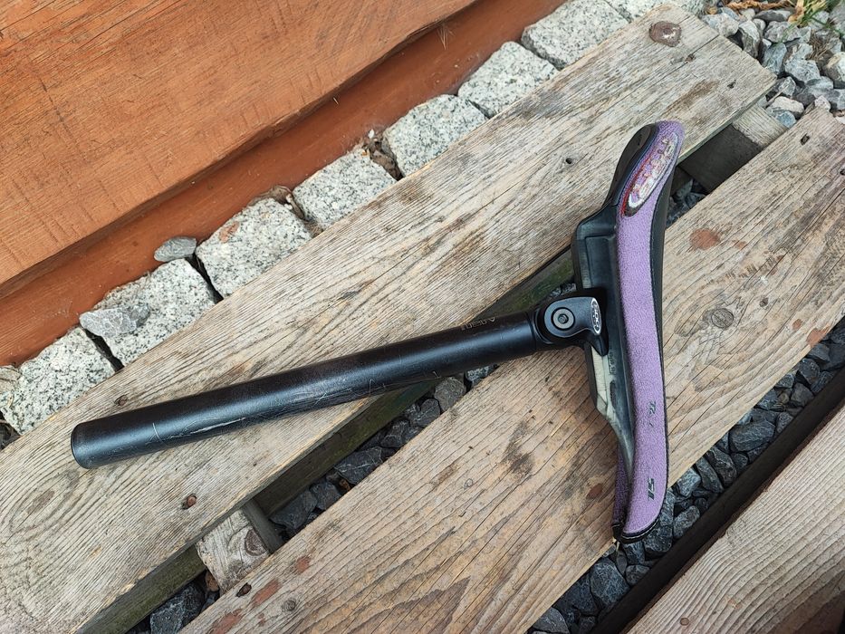 Sztyca i siodełko rowerowe SDG USA Beam alu retro mtb 31.6