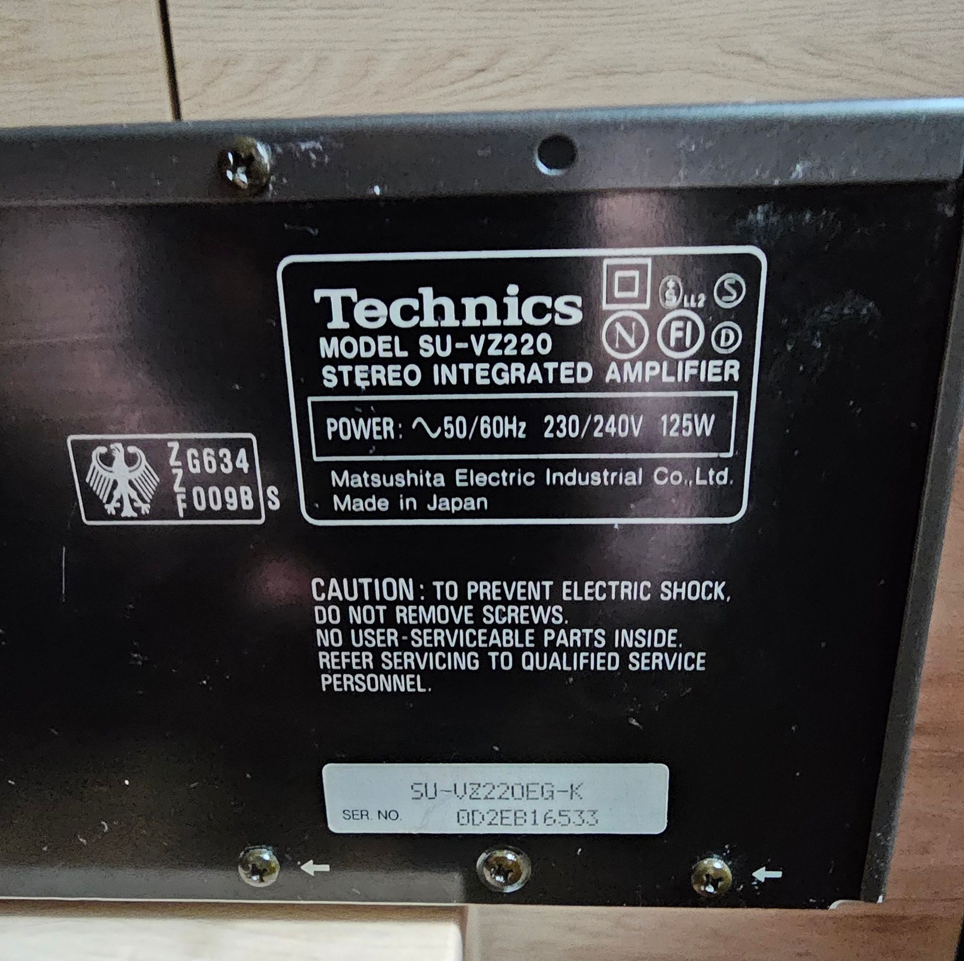 Wzmacniacz technics