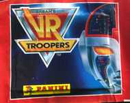 VR Troopers (1996): Coleção de Saquetas Panini (ainda seladas)