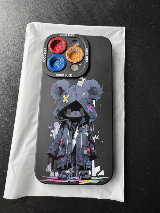 Etui na iPhone 15 Pro – nowe, stylowe, z grafiką misia