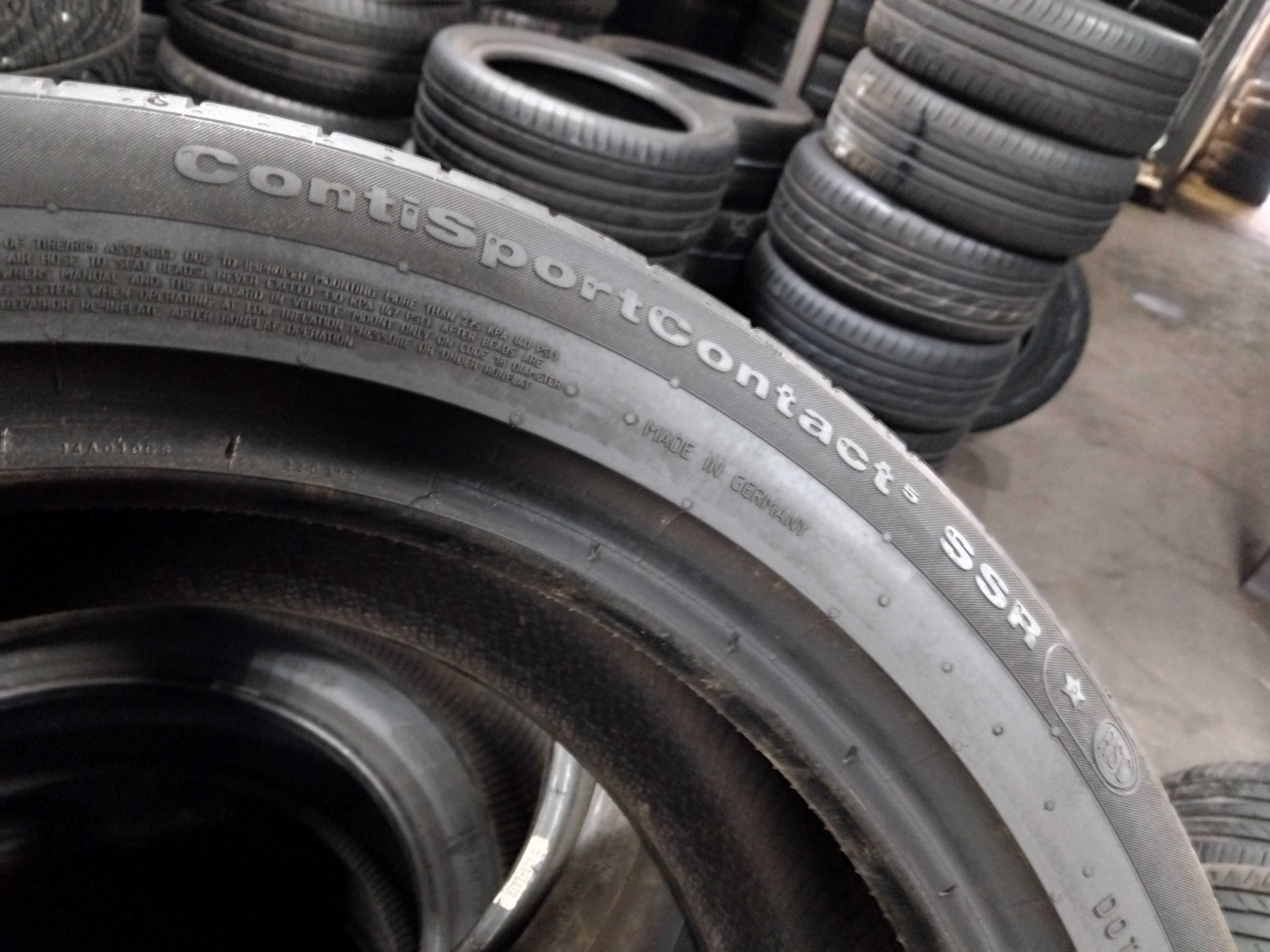 Шини бу 225/50 R18 Continental SportContact 5 Ran Flat Пара Літо