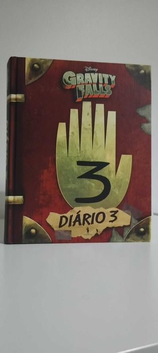 Diário 3 Gravity Falls - COMO NOVO!!!
