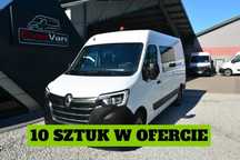 Renault Master  Renault Master max 7 osobowy brygadówka doka pełna opcja