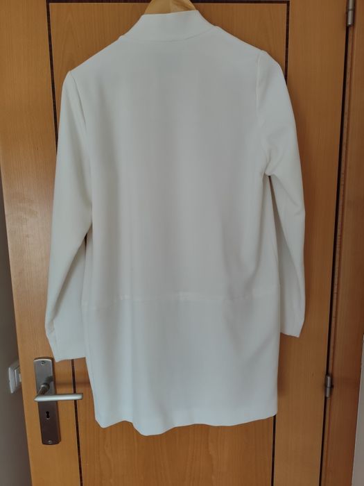 Blazer comprido branco