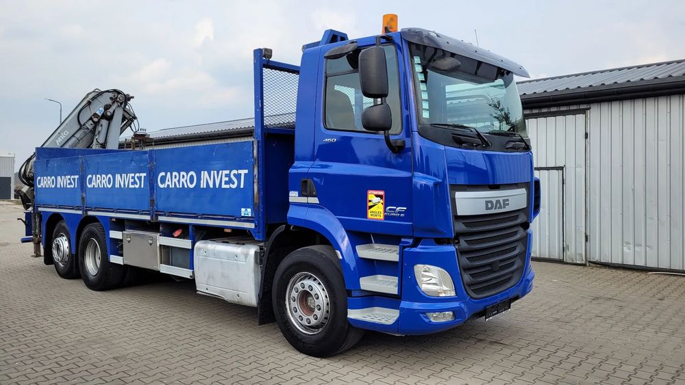 DAF CF 460  HDS 6X2 Mkg HLK 205 Żuraw dźwig EURO6