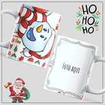 Caneca de natal personslizada com foto