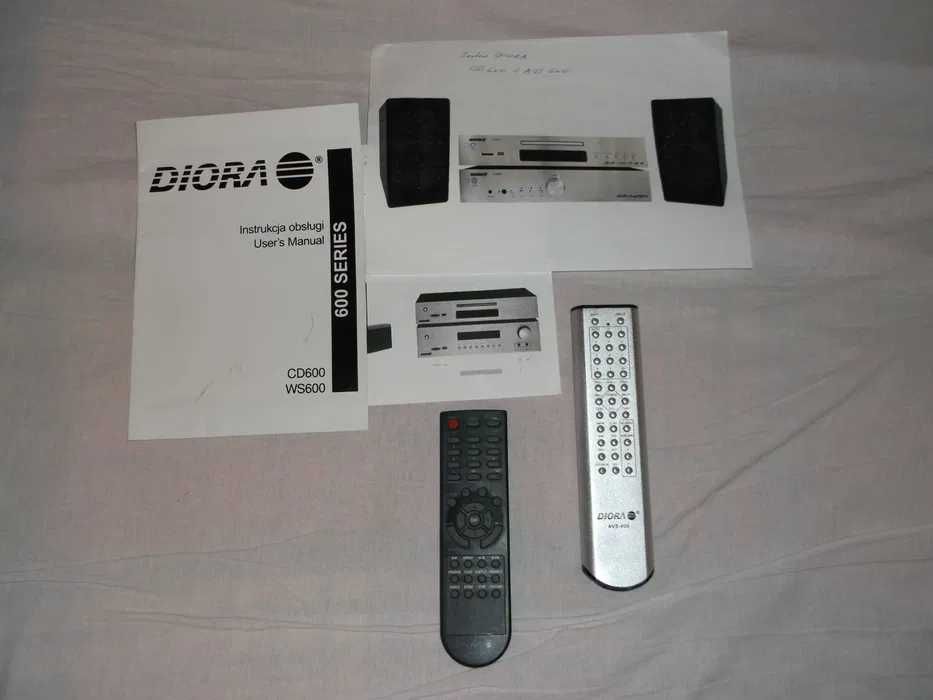 EXTRA WIEŻA DIORA 600 + 2 Piloty + Gwarancja 2 Lata - NOWY Model DIORA