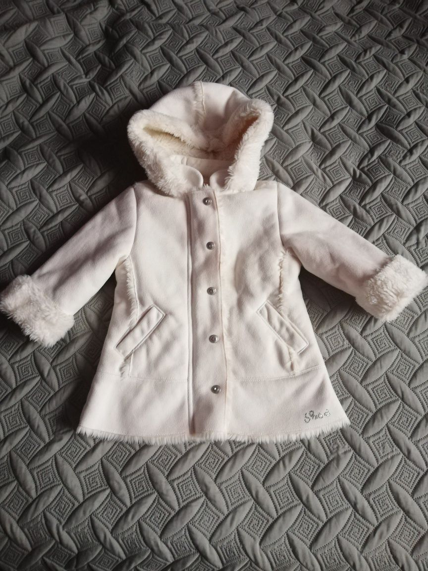 Куртка дублянка для дівчинки дублёнка розмір S