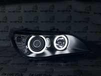 Reflektory BMW E60 E61 BI-LED/Cotton ringi / Komplet / LIFT
