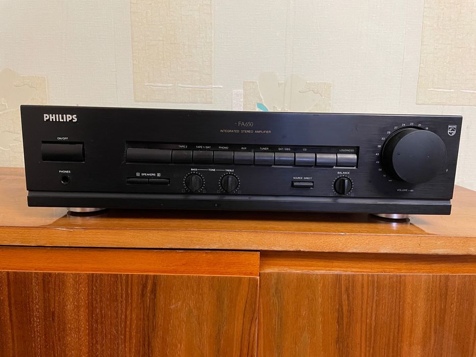 Підсилювач Philips FA650 Hi-Fi вінтажний Japan