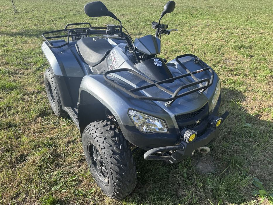Super Quad Kymco MXU 465i 4x4 pług faktura VAT