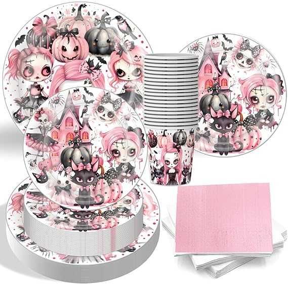 100-częściowy zestaw naczyń jednorazowych na imprezę dla 25 osób