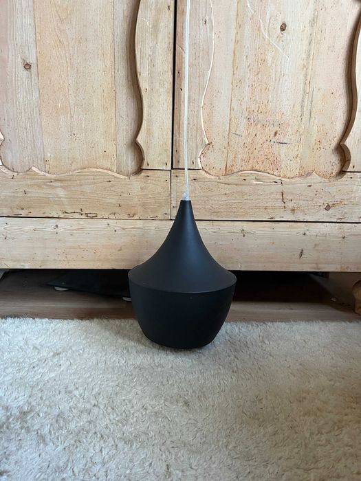 lampa wisząca czarna