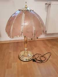 Lampa dotykowa złota