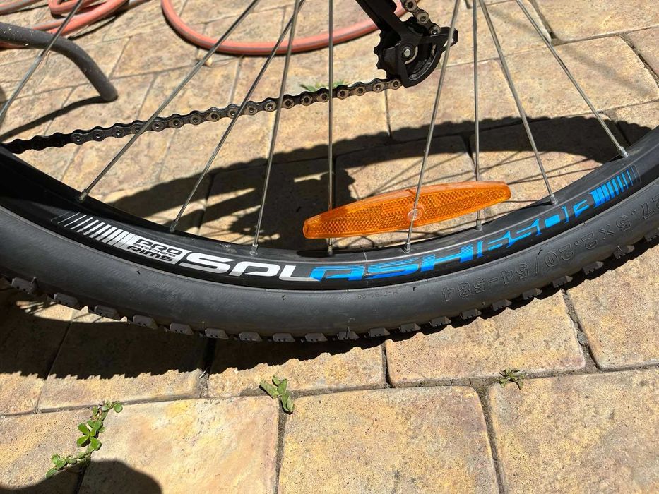 Велосипед Горный MTB 27.5" Spelli SX-6100 PRO черно-синий (2020)