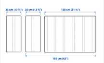 IKEA NATTSMYG
Materac piankowy na łóżko rozsuwane, 80x200 cm 130/165cm
