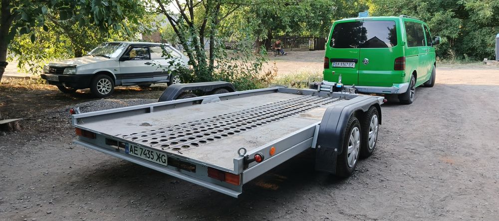 Лафет для  транспортировки автомобилей .