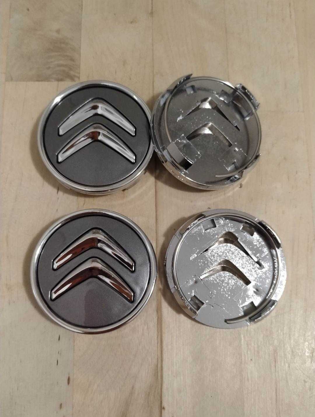 Conjunto 4 Centros Jantes Citroen DS 56mm 60mm 65mm 68mm