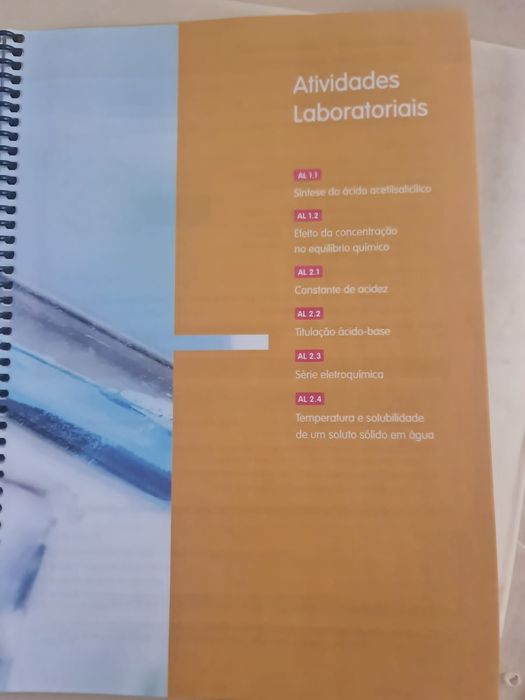 Caderno de Laboratório Química 11°Ano