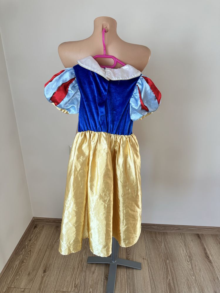 Strój przebranie na bal przebierańców Disney 116 cm królewna Śnieżka