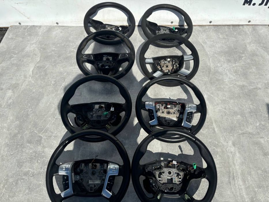 Руль Ford Focus 3 Рули Форд Фокус 3 Круизконтроль Шкиряний Мульти Руль