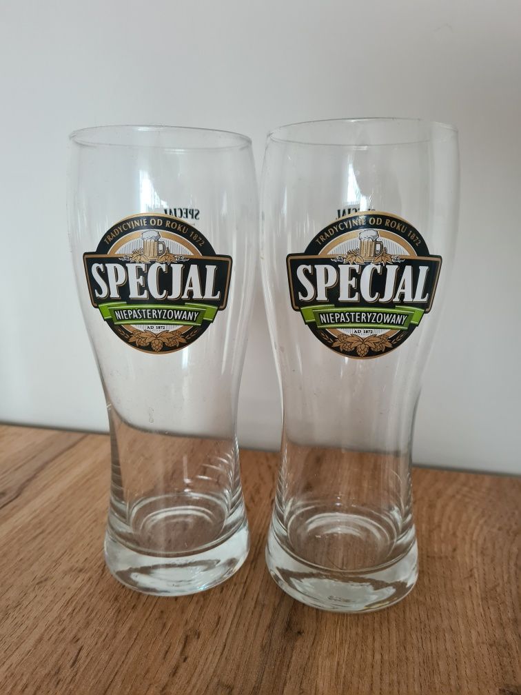 2x szklanka Specjal Niepasteryzowany 0,5l