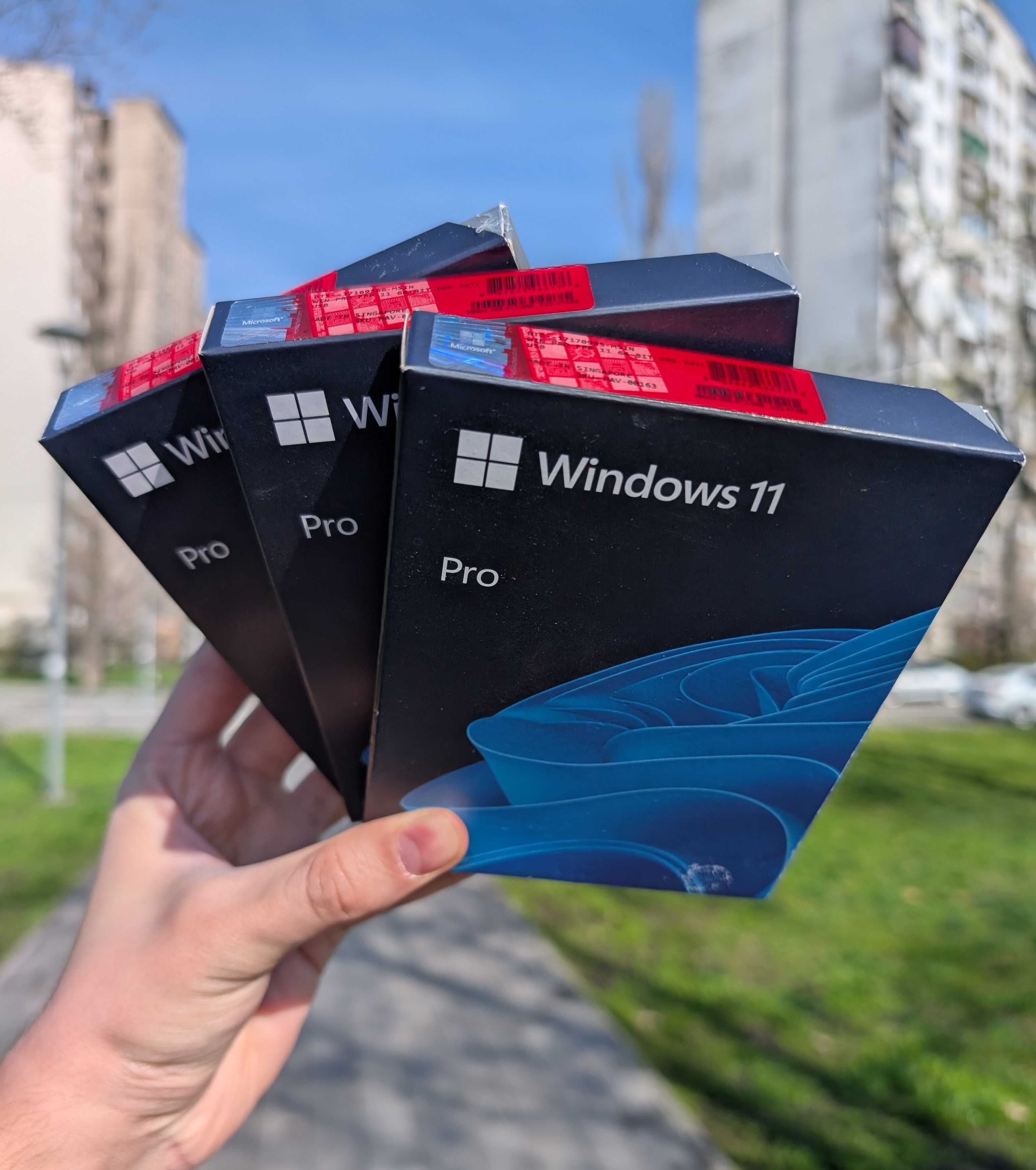 Физическая Windows 11 Pro / BOX USB флешка + Ключ Активации Виндовс 11