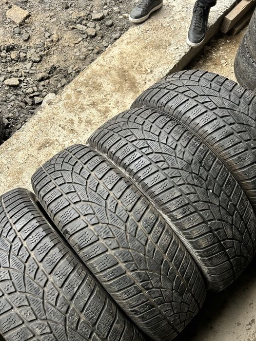 215/60/17 Dunlop комплект зимня резина склад зима шини б/у