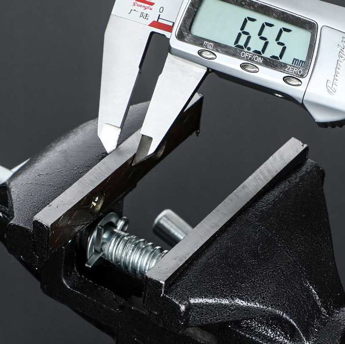 Nowe IMADŁO Stołowe Obrotowe Ślusarskie Żeliwne 125mm + Kowadło (-20%)