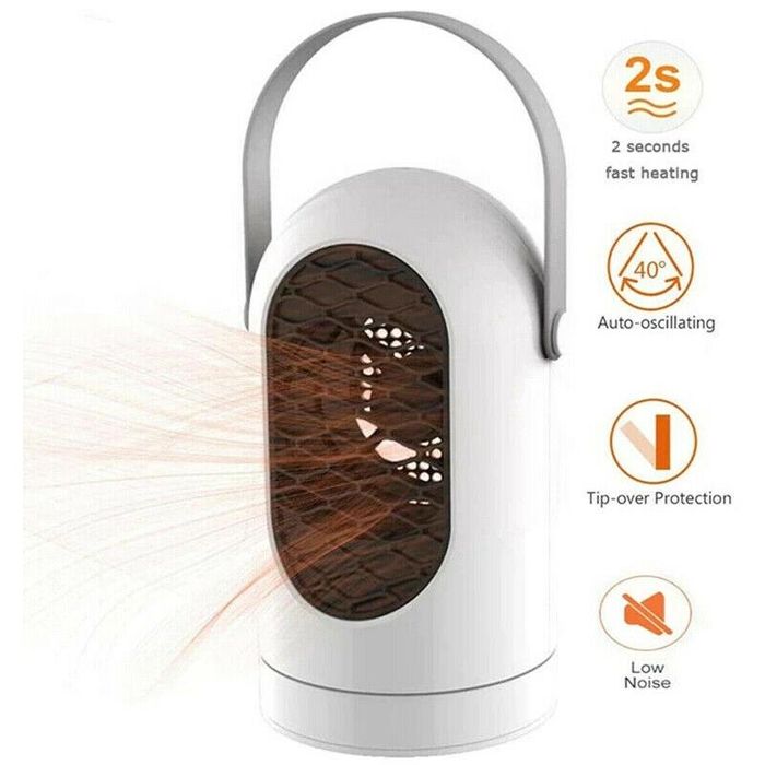 Обогреватель, дуйчик, вентилятор, теловентилятор, экономный 400 Вт