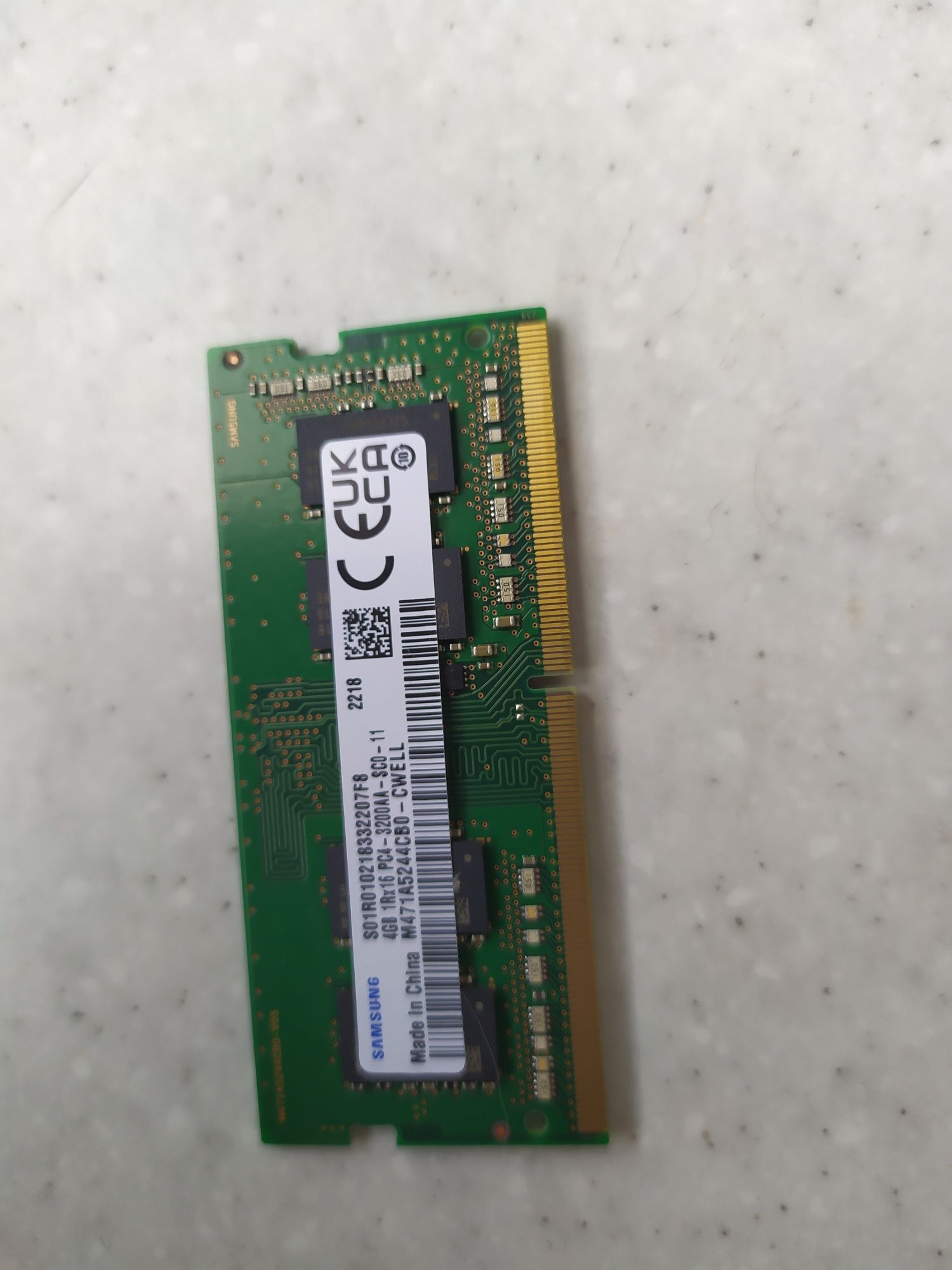 Pamięć SO-DIMM Samsung 4 GB DDR4 3200 MHz