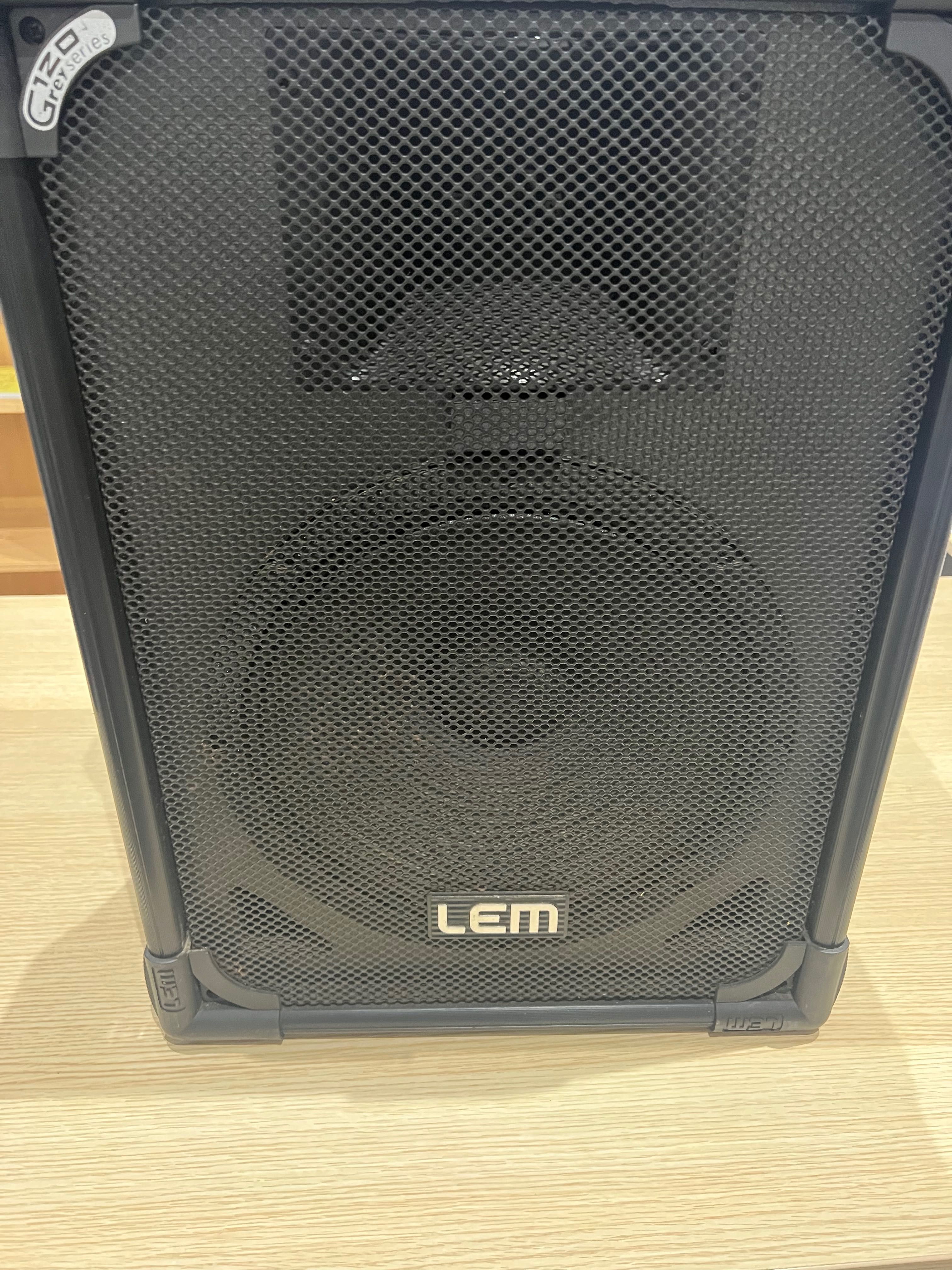 Colunas de som da marca LEM - 120W