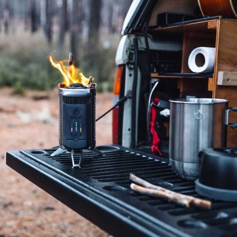 new ЭКСКЛЮЗИВ Набор BioLite CampStove2 Bundle (серый) KettlePot+Grill