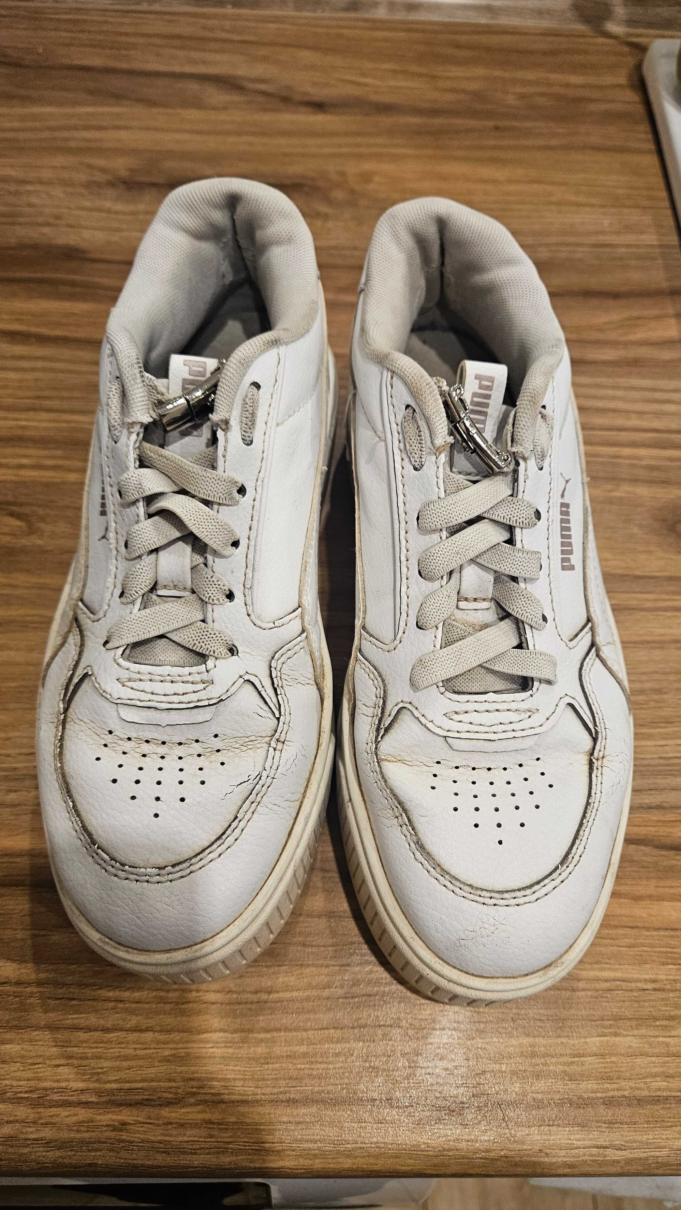 Buty biale 37 na podworko