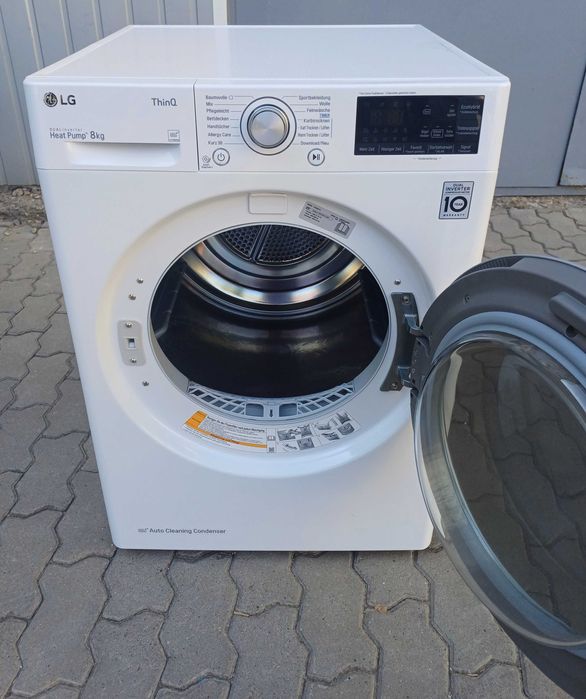 Сушильна машина LG RT8DIH1Q DUAL Inverter Heat Pump LG ThinQ по Wi-Fi